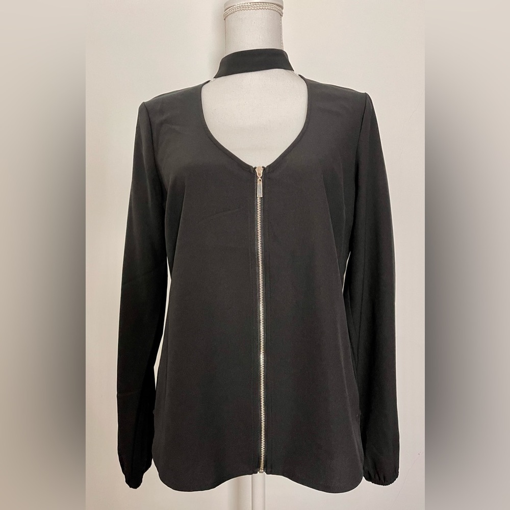 G by Guess Liza Choker Top Blouse